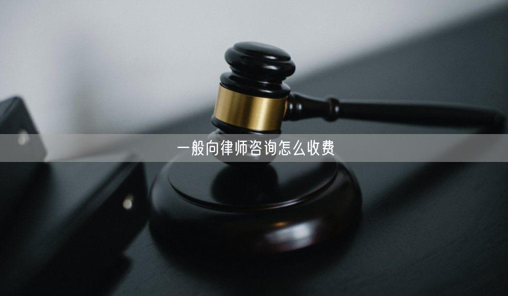 一般向律师咨询怎么收费