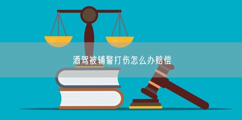 酒驾被辅警打伤怎么办赔偿